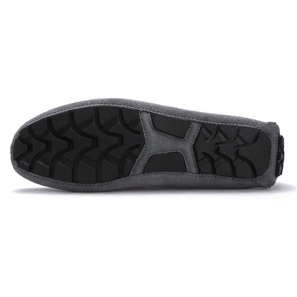 Men's Loafers Gommino Driving Shoes Moccasins Penny Loafer Flats Spring Low-top Faux Suede Slip on Casual Leisure Male Light