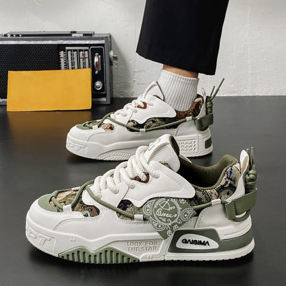 New Men's Versatile Casual Shoes Thick-soled Non-slip (Available)