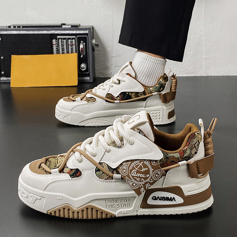New Men's Versatile Casual Shoes Thick-soled Non-slip (Available)