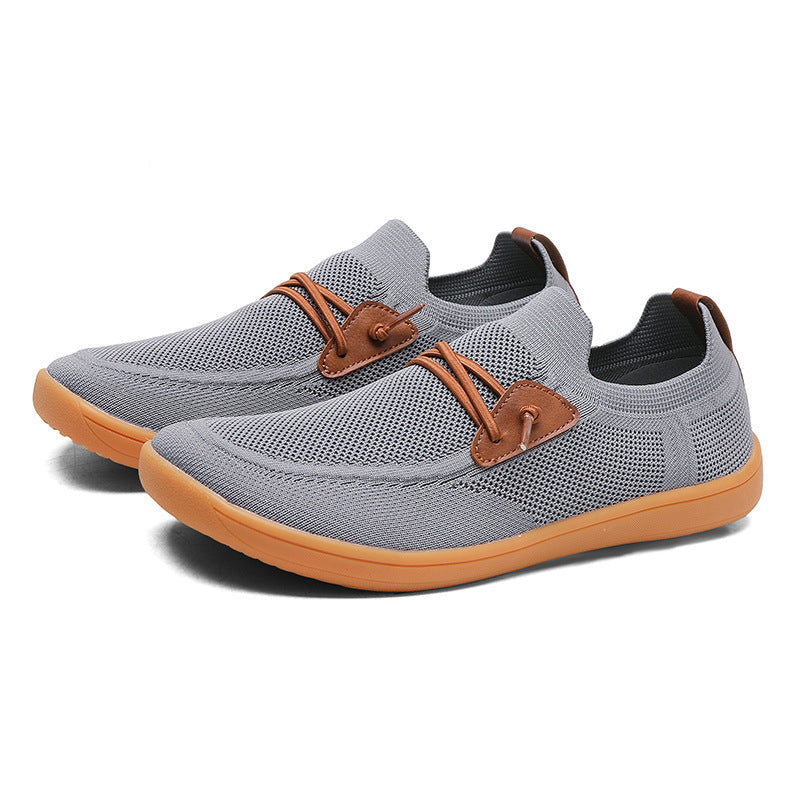 Breathable Mesh Surface Flying Woven Sports Casual Shoes Trendy Running Shoes (Available)
