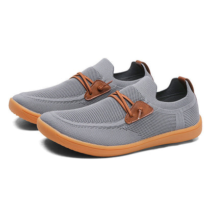 Breathable Mesh Surface Flying Woven Sports Casual Shoes Trendy Running Shoes (Available)