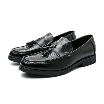 Personalized Tassel Pointed Toe New Fashion Leather Casual Shoes
