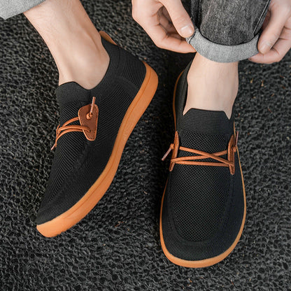 Breathable Mesh Surface Flying Woven Sports Casual Shoes Trendy Running Shoes (Available)
