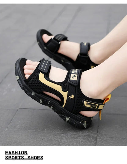 Casual Beach Water Children Shoes New Kids Summer Sandals Fashion Boys Sandals Soft Sole Lightweight Comfortable Sneakers