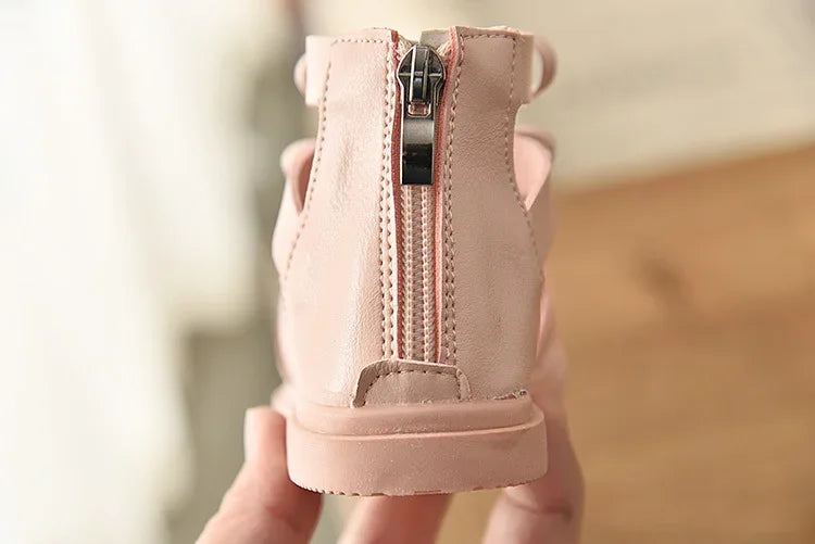 New Summer Kids Sandals for Girl Outdoor Beach Shoes Girls Gladiator Sandals Small Cute Bowknot Baby Toddler Girl Sandals 21-36
