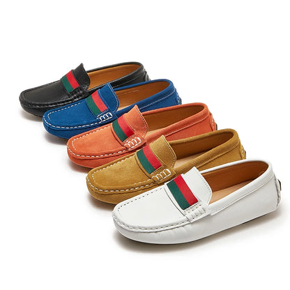 Hot Children Leather Shoes Boys Girls Kids Loafers Slip-on School Flats Casual Sneakers Performance Formal Occasions Party Shoe