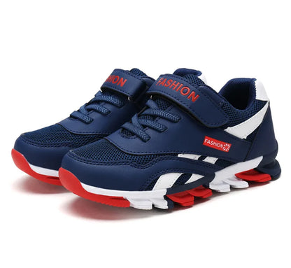 Boys' Fashion Trend Low Top Thick Sole Casual Sports Shoes 2025 Autumn New Style Childrens' Comfortable Platform Chunky sneakers
