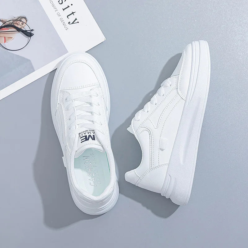 Women's Sneakers Fashion New Trainers Woman Shoes Comfortable Casual Sneaker Woman Lace Up Women Sneakers Tenis Feminino