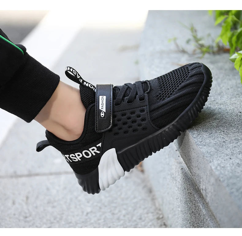 Boys Casual Shoes For Children Sneakers Shoes Mesh Anti-slippery Fashion Tenis Infantil Menino Spring