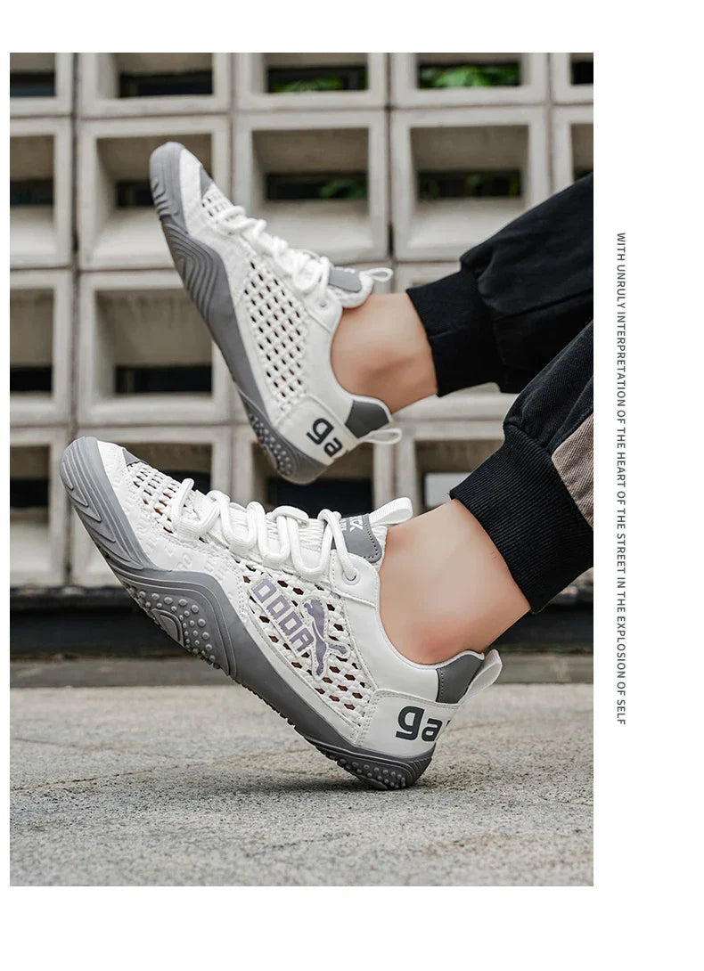 Shoes For Men Mesh Sneakers Summer Casual Breathable Sports Outdoor Hiking Tennis Running Designer Luxury Platform Loafers  (Available)