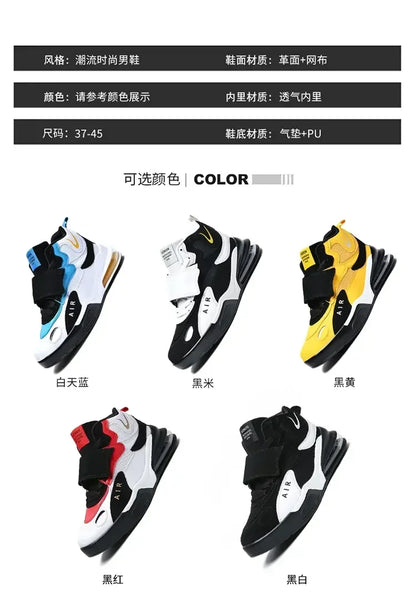 Basketball Shoes for Men Air Cushion Jogging Sport Shoe Breathable Women Basket Sneakers Comfortable Outdoor Training Shoes