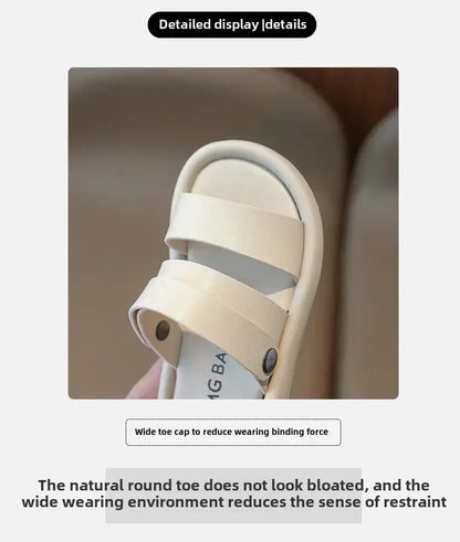 Children's Sandals  Summer New Style Beach Shoes Soft Bottom Boys' Shoes Trendy Casual Wear Ideal for Outdoor Activities