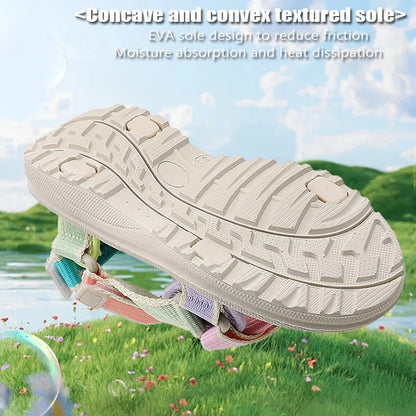 Summer Children's Sandals Breathable Sports for Girls Casual Outdoor Beach Shoes Kids Non-slip Soft Sole Sandalias Size 30-38