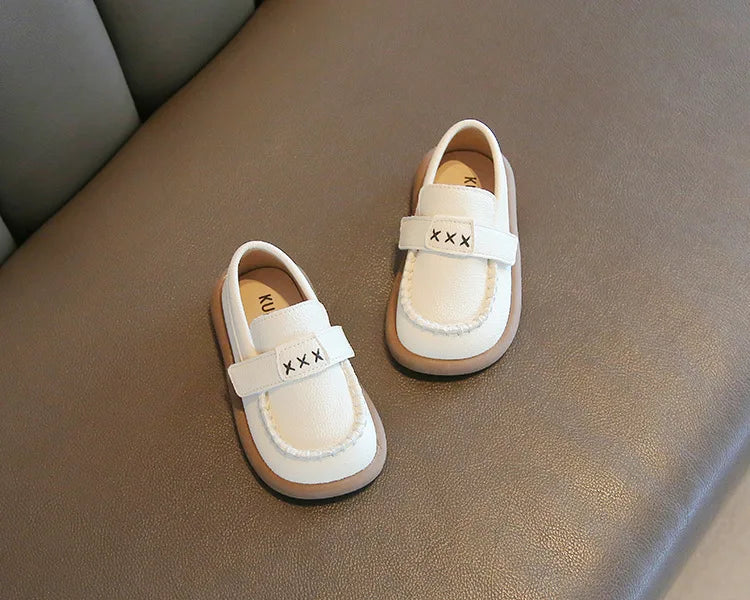 Little Boys Casual Loafers for  Fashion 2025 Spring Autumn Toddlers Kids Leather Shoes Slip-on Shoes Soft Flats New boys shoes