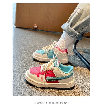 New Style Spring Autumn Children's Casual Sneakers Comfortable Breathable Sports Shoes for Boys and Girls Kids Shoes