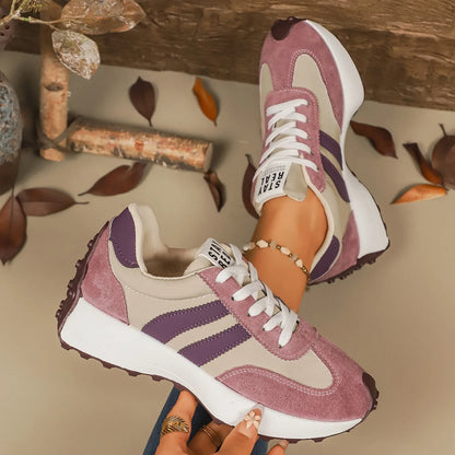 Designer Women Sneakers New Lightweight Soft Running Sneakers Women Thick Bottom Fashionable Sport Shoes Zapatos De Mujer