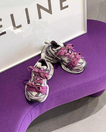 Children's Sneakers Chunky 2025 New Girls Basketball Shoes Fashion Versatile Kids Causal Boys Sports Shoes for School Breathable