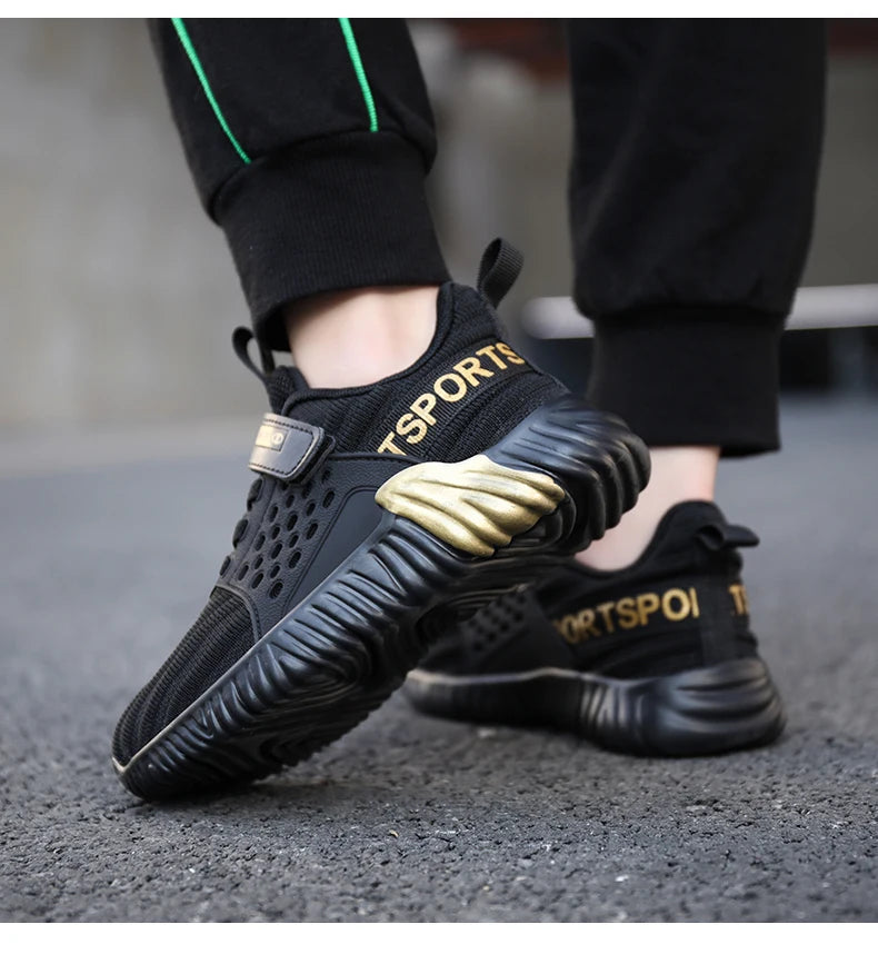 Boys Casual Shoes For Children Sneakers Shoes Mesh Anti-slippery Fashion Tenis Infantil Menino Spring