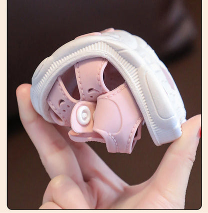 Solid Bow Children's Summer Shoes Cute PVC Beach Non Slip Sandals For Baby Girls Footwear Soft Infant Kids Fashion Sandals