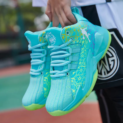 Kids Sneakers Boys Basketball Shoes Children's Casual Shoes Outdoor Training Running Sneakers Child Non-slip Comfortable 8