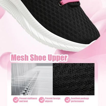 Girls' Breathable Mesh Sneakers with Bowknot Anti - Slip Casual Running Shoes for Kids Summer Sale Children's Sports Shoes