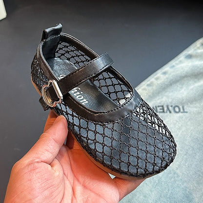Baby Girls Summer Fashion Kids Soft Cute Grid Daily School Students Sandals Elegant Bow Casual Lightweight Flats Zapatos Mujer