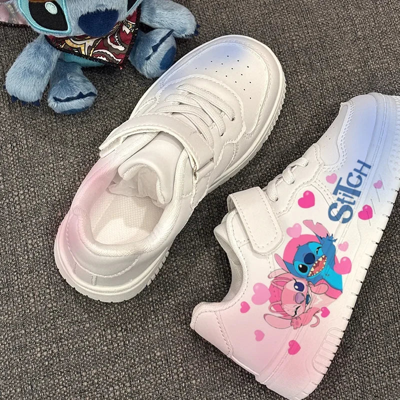children's stitch sneakers girls boys shoes Casual basketball Kid Running Fashion Sports 4 and12 year old girls Shoes Gift