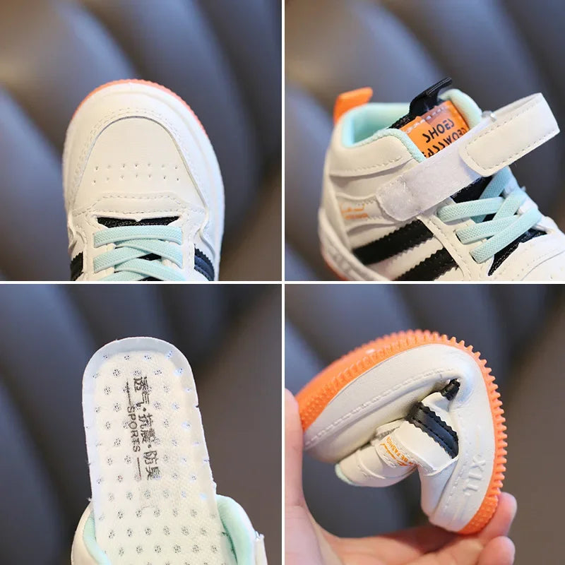 Children's Sneakers Kids Fashion Design Casual Shoes Boys Girls Breathable Sneakers Toddler Outdoor Shoes