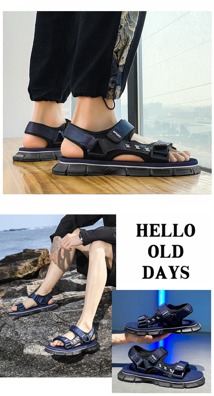 Summer Lightweight Shoes New Outdoor Comfortable Casual Sandals Men Sandals Fashion Leisure Beach Holiday Sandals for Mens