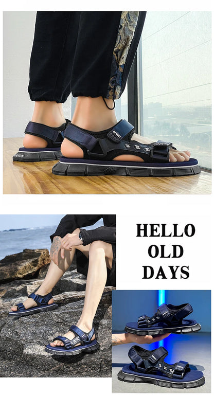 Summer Lightweight Shoes New Outdoor Comfortable Casual Sandals Men Sandals Fashion Leisure Beach Holiday Sandals for Mens