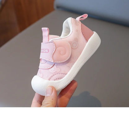 Kids Sneakers Baby Boys Girls Non Slip Spring Autumn 2025 Fashion Children Toddler Walking Shoes Design Cute Sweet Casual Shoes