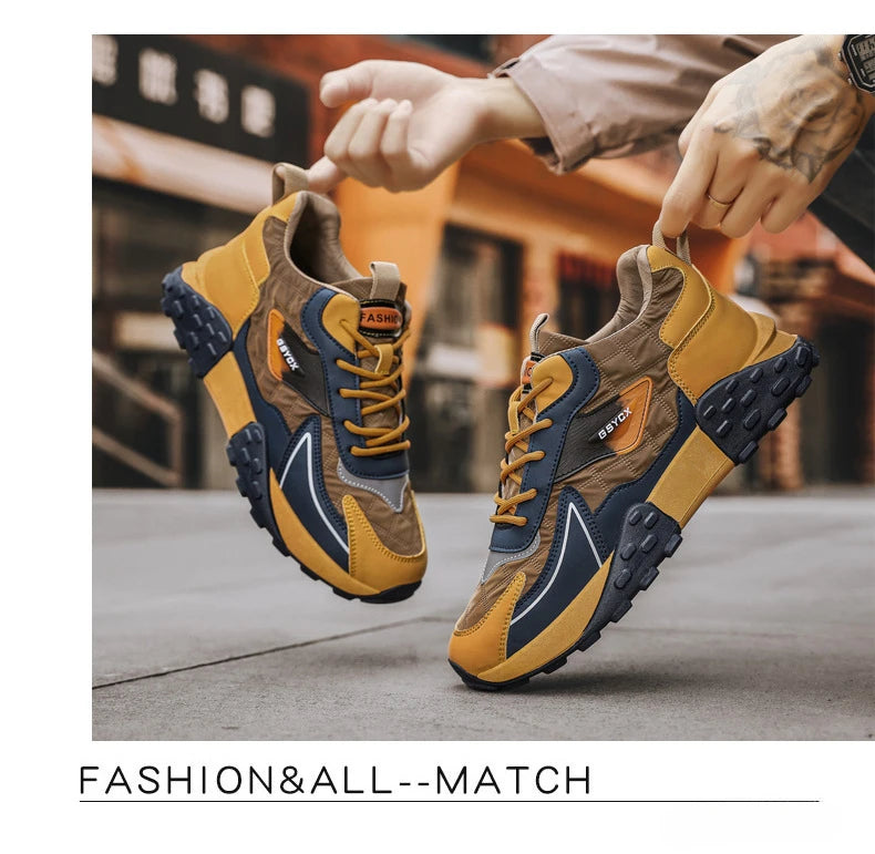 Imported Original Mens Luxury Platform Sneakers