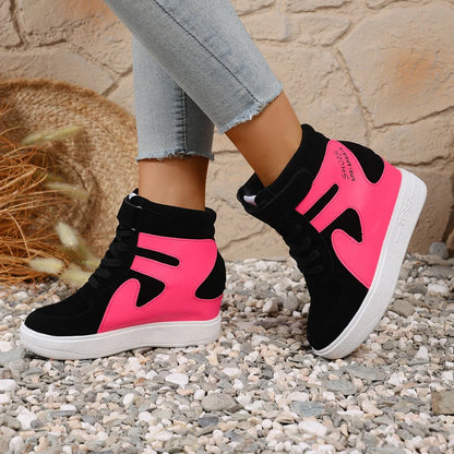 Women SneakersNew Korean Fashion Shoes Thick Bottom Increased Inner Heel Sneakers Women Casual Designer Shoes for Women