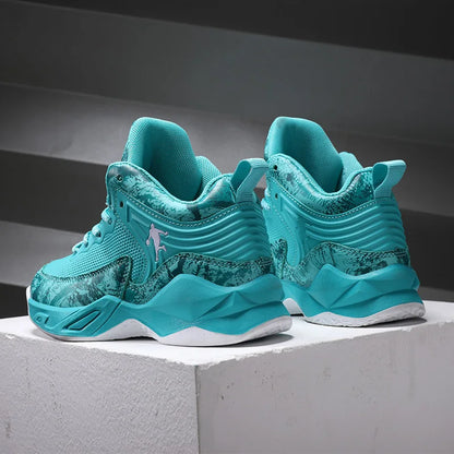New Boys Brand Basketball Shoes for Kids Sneakers Thick Sole Non-slip Children Sports Shoes Child Boy Basket Trainer Shoes