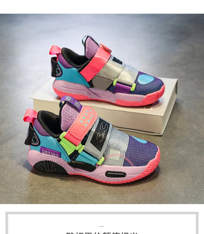 2026 New Children's Basketball Shoes For Boys Girls Non-slip Kids Sport Shoes Lightweight Outdoor Sneakers Trainers Footwear