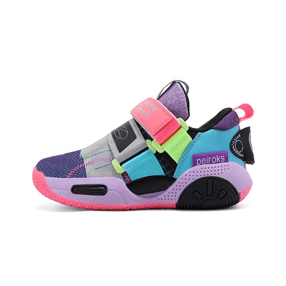 2026 New Children's Basketball Shoes For Boys Girls Non-slip Kids Sport Shoes Lightweight Outdoor Sneakers Trainers Footwear