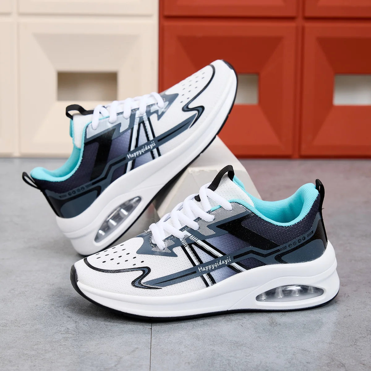 Women's Running Shoes Comfortable Breathable Sports Sneakers Wear-resistant Anti-slip Shoes Shock-absorbing Training Sneakers