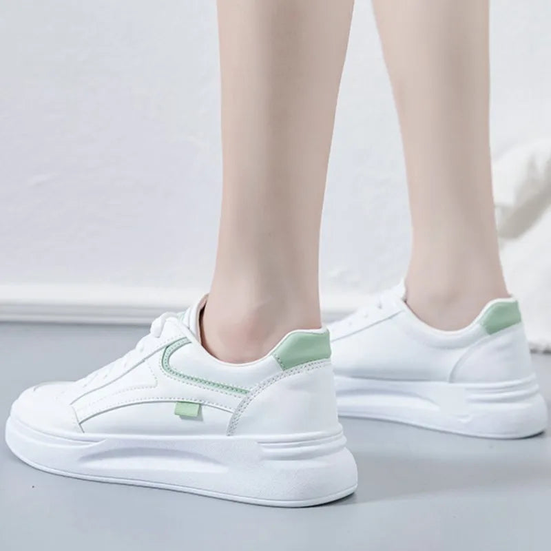 Women's Sneakers Fashion New Trainers Woman Shoes Comfortable Casual Sneaker Woman Lace Up Women Sneakers Tenis Feminino