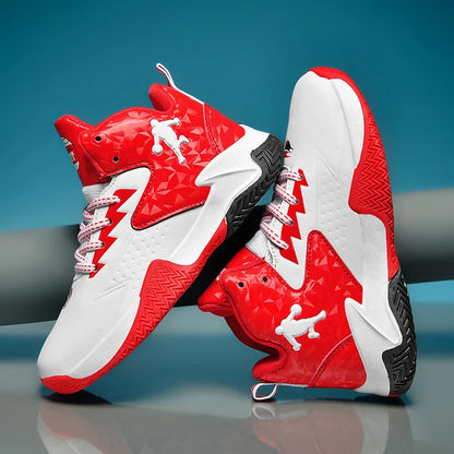 Kids High Top Basketball Shoes for Sports
