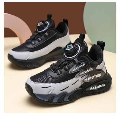 Luxury Boys Sneakers Spring 2026 Autumn Children Shoes Fashion Breathable Non-slip Kids Casual School Tennis Boy Sports Shoes