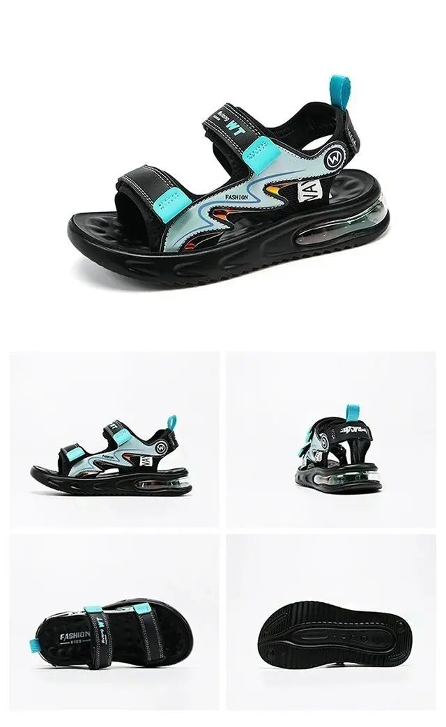 Fashion Kids Sandals Baby Shoes Boy Soft Sole Non-slip Boys Girls Sandals Toddler Children's Shoes Summer Beach 3-14Years