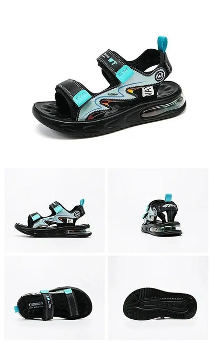 Fashion Kids Sandals Baby Shoes Boy Soft Sole Non-slip Boys Girls Sandals Toddler Children's Shoes Summer Beach 3-14Years