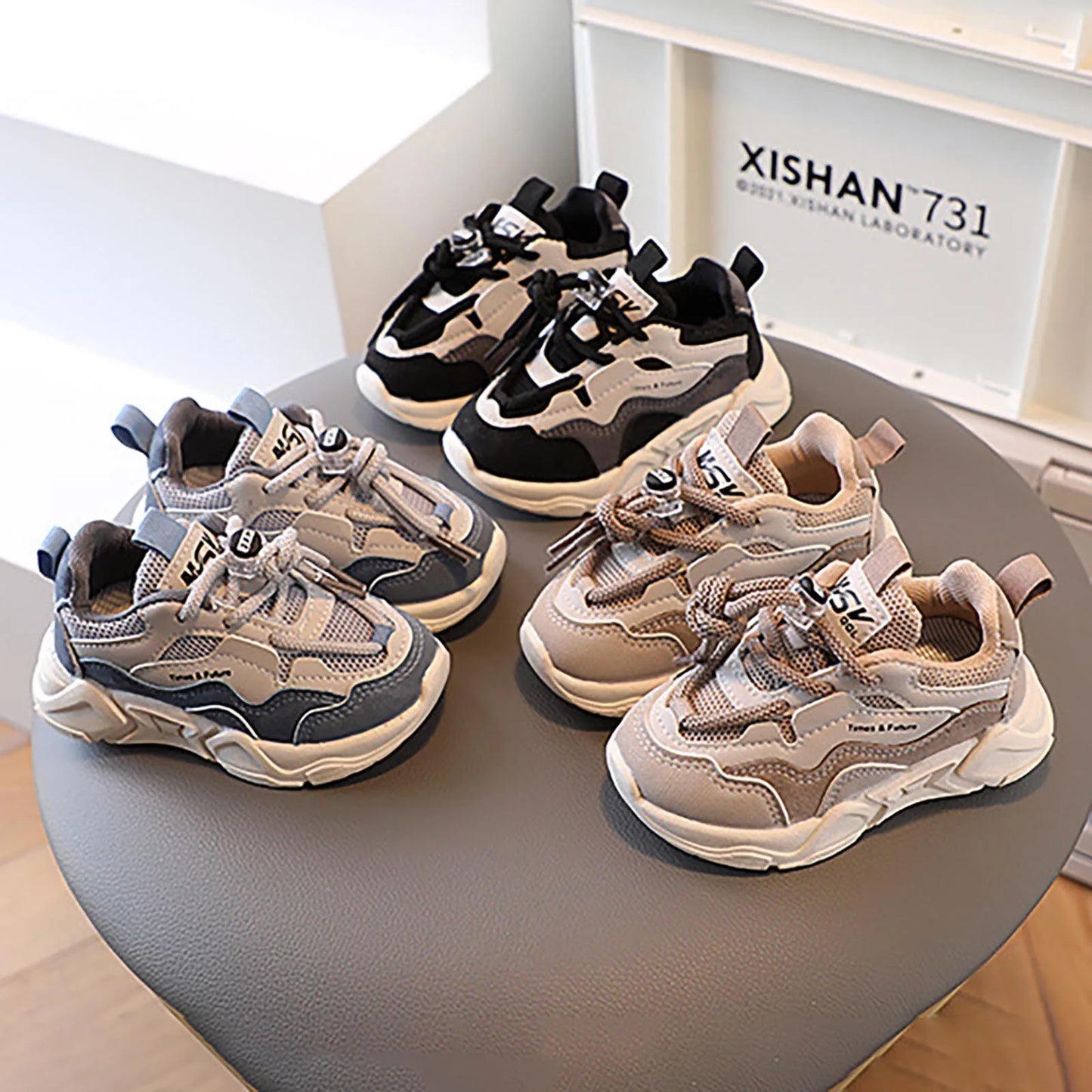 Baby Boys Shoes Kids Casual Sneakers Running Sports Shoes 2025 Spring Autumn Toddlers Boys Girls Shoes Fashion Soft For School