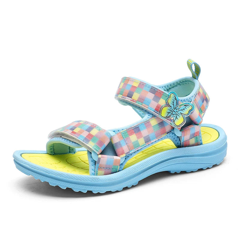 Summer Children Sandals Baby Toddler Soft Non-slip Princess Shoes Baby Cute Pearl Princess Dance  Kids Performance Prop