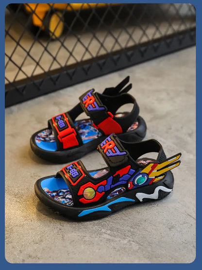 Soft Sole Anti Slip Cartoon Design Beach Outdoor Sandals