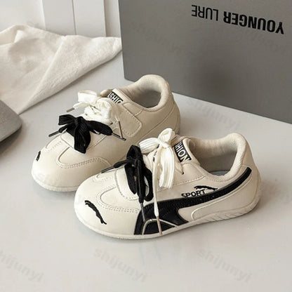 Children's Sports Shoes 2025 Autumn Boys Girls Comfortable Non Slip Outdoor Casual Shoes Kids Fashion Low-top Flat Sneakers