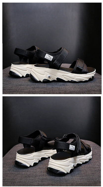 Sandals Women Shoes New Summer Sports Daddy Fashion Casual Non-Slip Platform non-slip Beach Shoes Sandalias