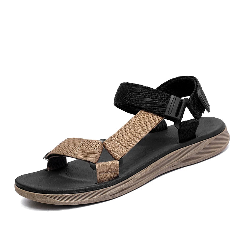 Men's Sandals Summer New Trendy Sports Shoes Non-Slip Wear-Resistant Soft-Soled Cool Beach Shoes for Men