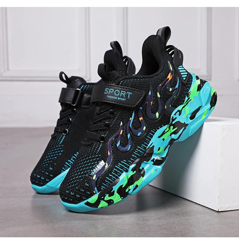 Boys Running Shoes Children Sneakers Mesh Kids Casual Sneakers for Boys