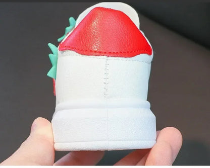 girl shoes spring autumn sports shoes children's soft-soled sneakers student skate shoes casual shoes